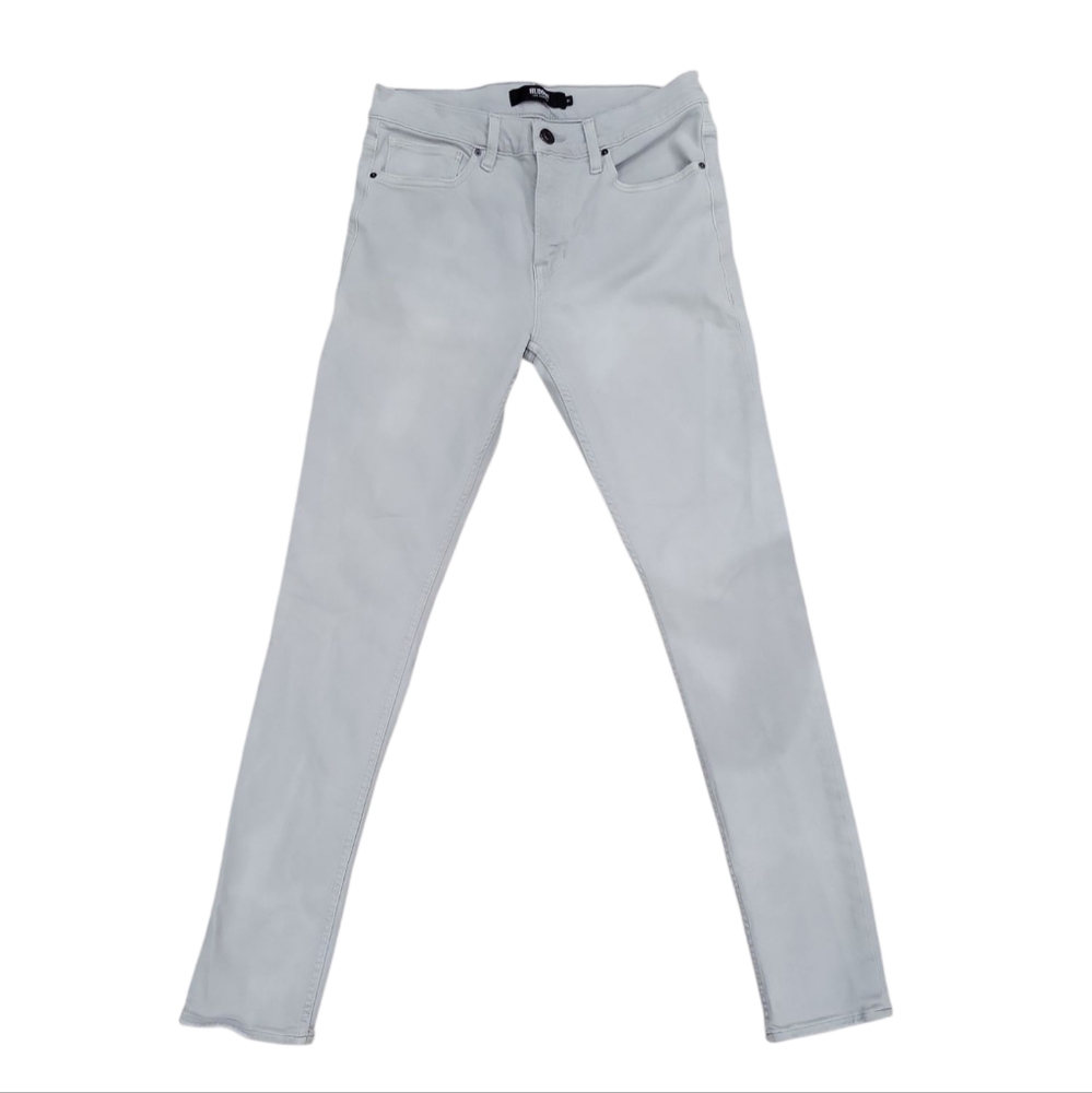 Hudson Axl Slim Light Gray Jeans Size 31